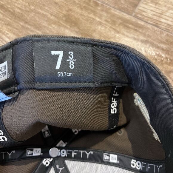 New Era Pro Image Exclusive Chicago Cubs Spumoni MLB Fitted Cap Hat 7 3/8 - Picture 12 of 13